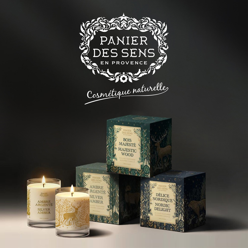 節慶蠟燭-極光森林- Panier des Sens-潘堤香頌